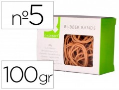 ELASTICOS Q-CONNECT 100 GR NUMERO 5