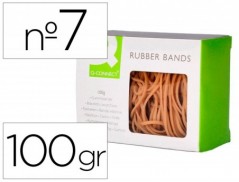 ELASTICOS Q-CONNECT 100 GR NUMERO 7