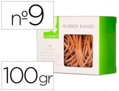 Q-CONNECT ELASTICOS 100 GR Nº 9 2,0mm X 90mm