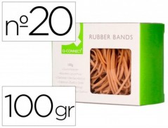 ELASTICOS Q-CONNECT 100 GR NUMERO 20