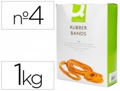 ELASTICOS Q-CONNECT 1000 GR NUMERO 4