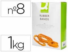 ELASTICOS Q-CONNECT 1000 GR NUMERO 8