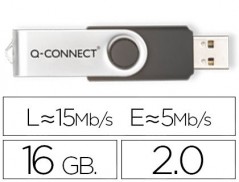 MEMORIA Q-CONNECT FLASH USB 16GB