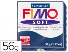 PASTA PARA MODELAR STAEDTLER FIMO SOFT 56 GR COR AZUL WINDSO
