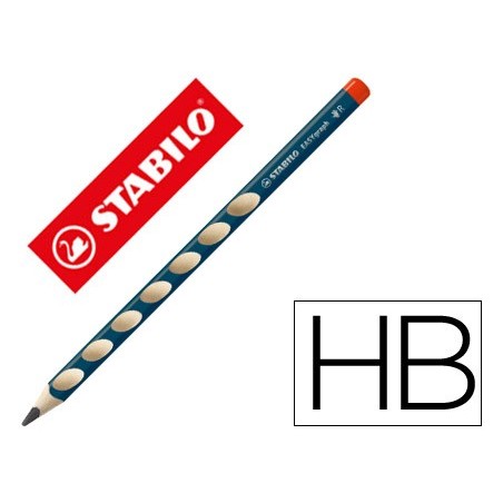 12un LAPIS DE GRAFITE STABILO EASYGRAPH ERGONOMICO PARA DEST