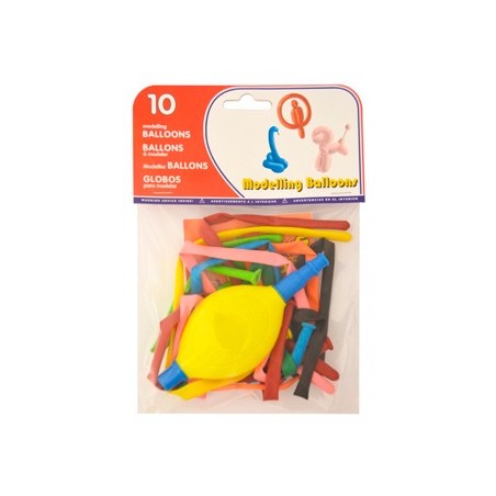 BALOES PARA MODELAR + INSUFLADOR BOLSA DE 10
