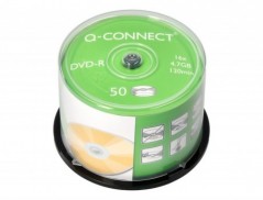 DVD-R Q-CONNECT CAPACIDADE 4,7GB DURACAO 120MIN VELOCIDADEE