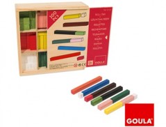 JOGO DISET DIDATICO REGUAS 10 X 10 CAIXA INDIVIDUAL