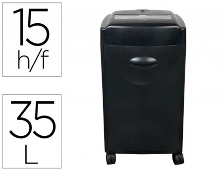 DESTRUIDORA DE DOCUMENTOS Q-CONNECT KF15553 CAPACIDADE DE CO