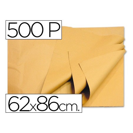 PAPEL MANILA CREME PACK 500 FLS 62X86CM