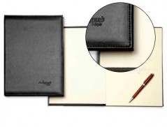 LIVRO DE ASSINATURAS AUTOGRAPH 6876 TAMPA ACOLCHOADA PRETA 3