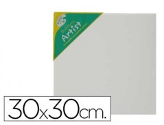 TELA DE ALGODAO ARTIST 100% AGRAFADA POR TRAS 30X30 CM