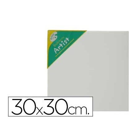 TELA DE ALGODAO ARTIST 100% AGRAFADA POR TRAS 30X30 CM
