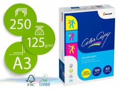 PAPEL COLOR COPY DIN A3 120 GRS PACK DE 250 FOLHAS