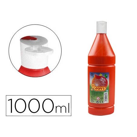 GUACHE LIQUIDO JOVI 1000 CC VERMELHO