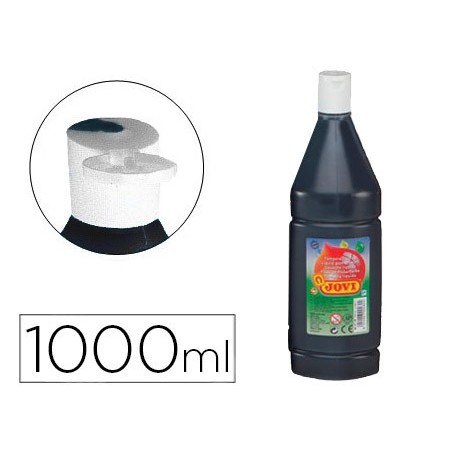 GUACHE LIQUIDO JOVI 1000 CC PRETO
