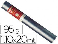 PAPEL VEGETAL TRANSPARENTE 1,1X20 MTS. 95 GRS/M2 EM ROLO