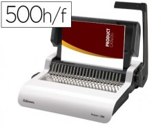 Encadernadora manual fellowes pulsar+300 fura 17 folhas a4 e