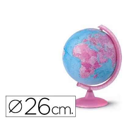 GLOBO COM LUZ PINK 26 CM