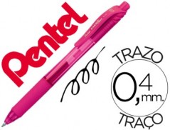 12un ROLLER PENTEL ENERGEL BL107 0,7MM ROSA