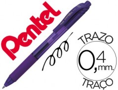 12un ROLLER PENTEL ENERGEL BL107 0,7MM VIOLETA