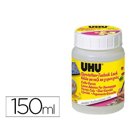 COLA VERNIZ CREATIV UHU 150 ML