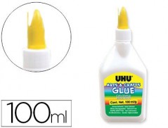 COLA BRANCA YOUNG CREATIV UHU ARTS &CRAFTS  GLUE  100 ML