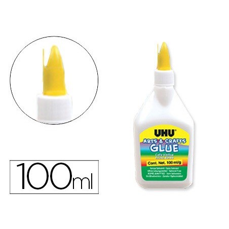 COLA BRANCA YOUNG CREATIV UHU ARTS &CRAFTS  GLUE  100 ML