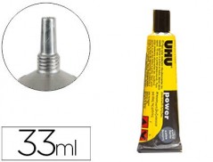 COLA POWER UHU MULTI FUNCOES TRANSPARENTE 33 ML 