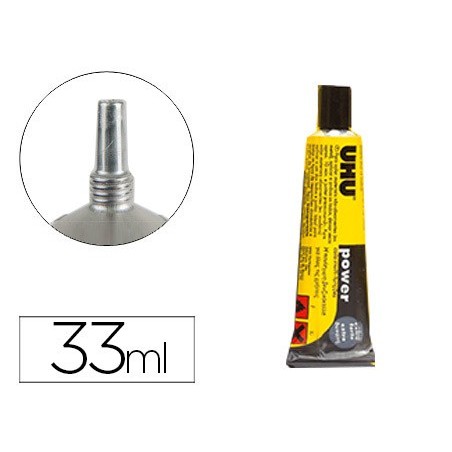 COLA POWER UHU MULTI FUNCOES TRANSPARENTE 33 ML 