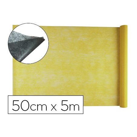 TECIDO SEM TECER LIDERPAPEL 25 G/M2 ROLO DE 5 MT AMARELO