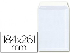 ENVELOPE AB-26 BOLSA CELULOSA BRANCO 184X261 MM COM TIRA DE
