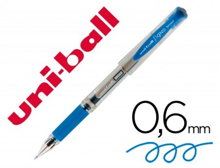 12un ESFEROGRAFICA UNI-BALL UM-153 SIGNO BROAD AZUL 1 MM TIN