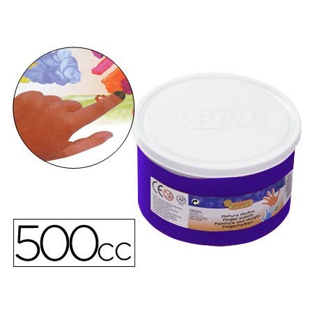 PINTURA A DEDO JOVI 500 CC VIOLETA