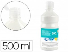GUACHE ESCOLAR LIDERPAPEL 500 ML BRANCO