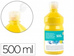 GUACHE ESCOLAR LIDERPAPEL 500 ML AMARELO