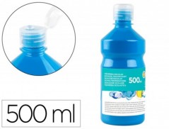 GUACHE ESCOLAR LIDERPAPEL 500 ML AZUL