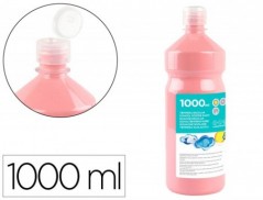GUACHE ESCOLAR LIDERPAPEL 1000 ML ROSA