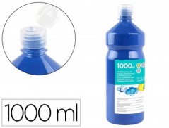 GUACHE ESCOLAR LIDERPAPEL 1000 ML AZUL MARINHO
