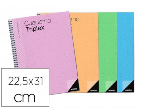 BLOC TRIPLEX PLAN DE CURSO EVALUACION AGENDA PLAN SEMANALY T