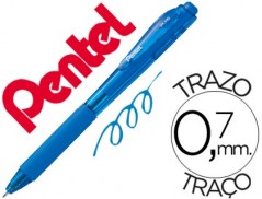 12un ESFEROGRAFICA RETRATIL PENTEL BK440 AZUL CEU