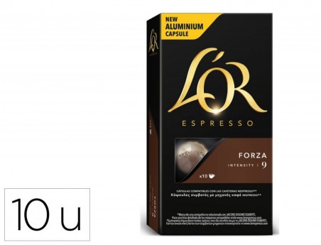 CAFE MARCILLA L AROME ESPRESSO INTENSIDADE 9 CAIXA DE 10 UNI