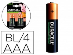 PILHA DURACELL RECARREGAVEL STAYCHARGED AAA 800 MAH BLISTER