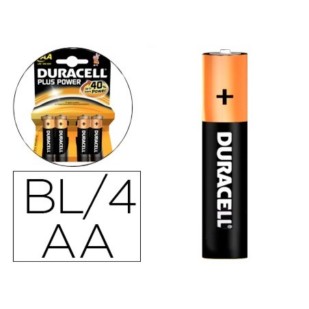 PILHA DURACELL RECARREGAVEL AA 1300 MAH BLISTER DE 4 UNIDADE