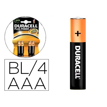PILHA DURACELL RECARREGAVEL AAA 750 MAH BLISTER DE 4 UNIDADE