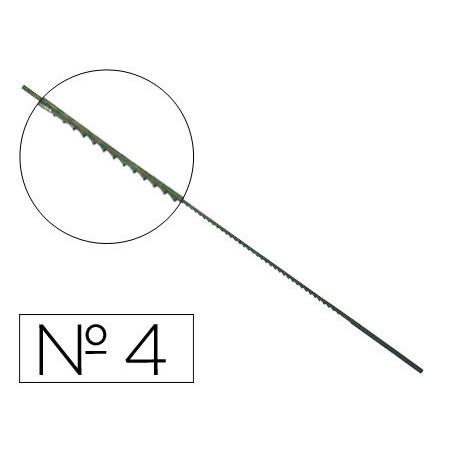 SERRA N. 4 DENTADA CAIXA DE 144