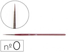 12un PINCEL AGUARELA LIDERPAPEL N. 0