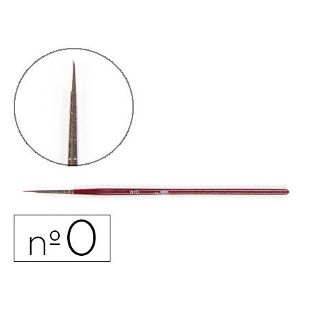 12un PINCEL AGUARELA LIDERPAPEL N. 0