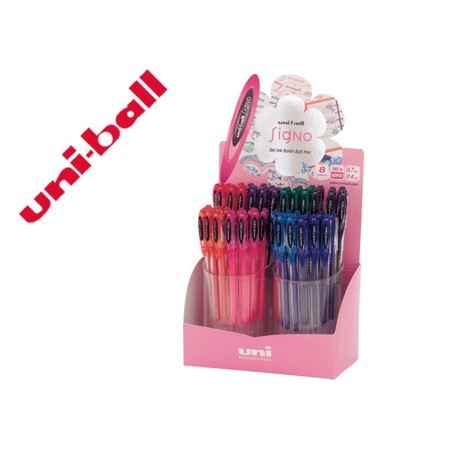 ROLLER UNI BALL UM-120 SIGN O 0,7 MM TINTA GEL EXPOSITOR DE