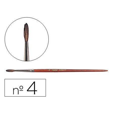 12un PINCEL AGUARELA LIDERPAPEL N. 4